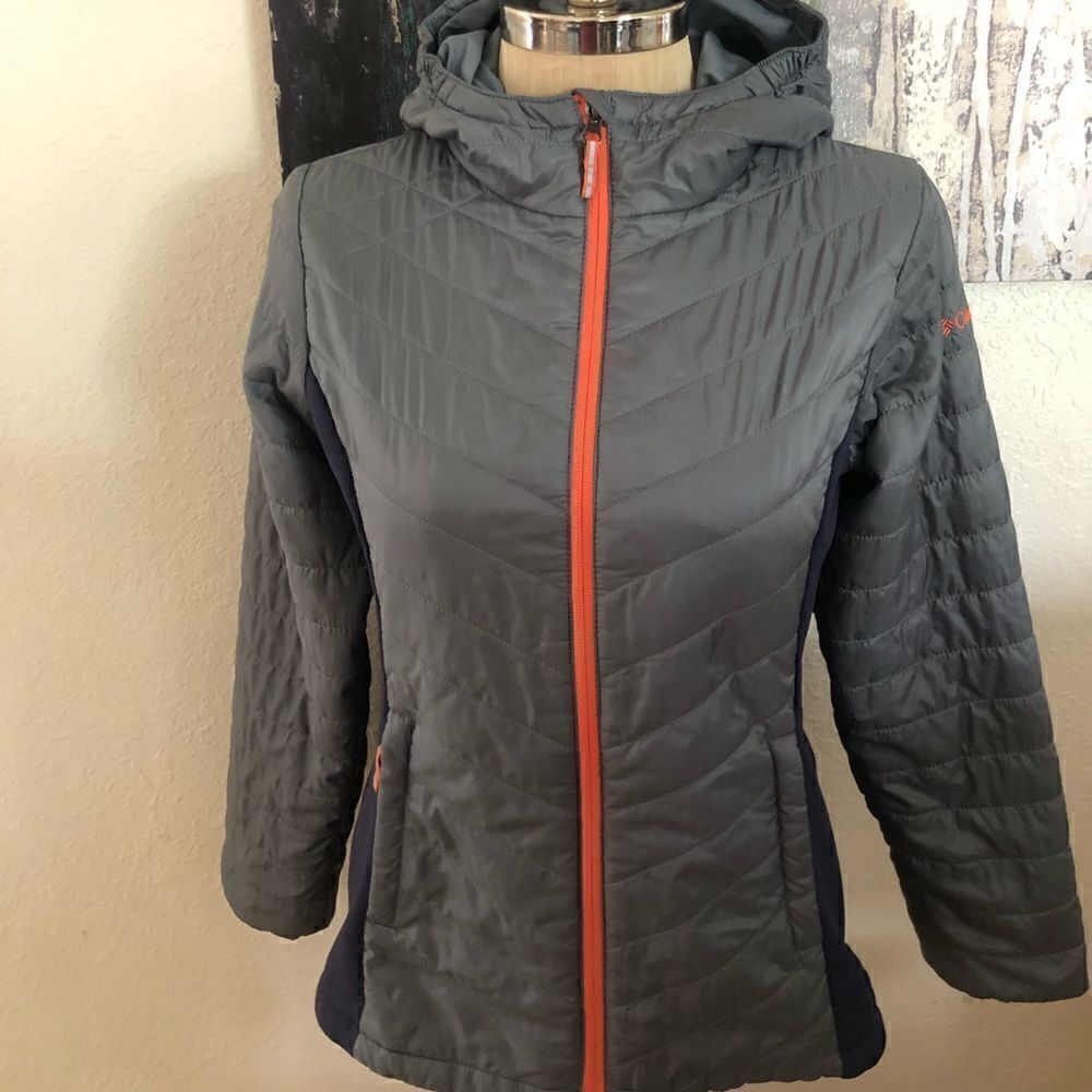 COLUMBIA Mount Joy Quilted Hooded Hybrid Jacket